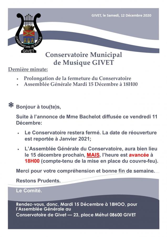 20201212 comm conservatoire